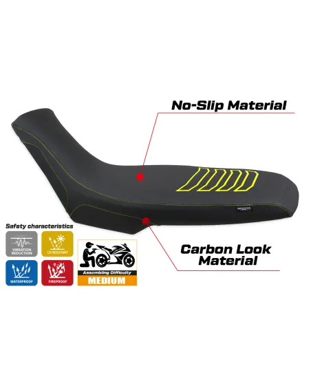 Sitzbezug kompatibel - Aprilia Tuareg 660 2021-2026 - mod Boras Ultragrip