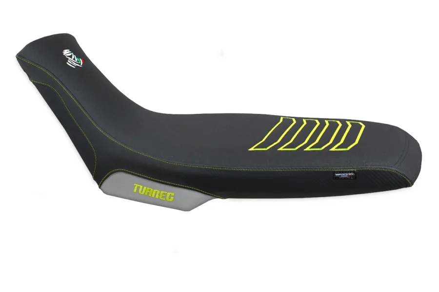 Housse de selle compatible - Aprilia Tuareg 660 2021-2026 - mod Boras Special Color Comfort System