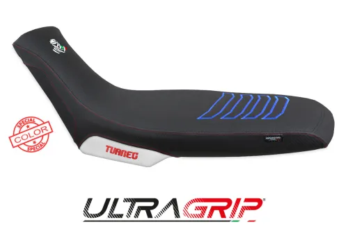 Seat cover compatible - Aprilia Tuareg 660 2021-2025 - mod Boras Special Color Ultragrip
