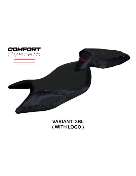 Funda de asiento compatible - Aprilia Tuono 660 2021-2024 - mod Sparta Comfort System