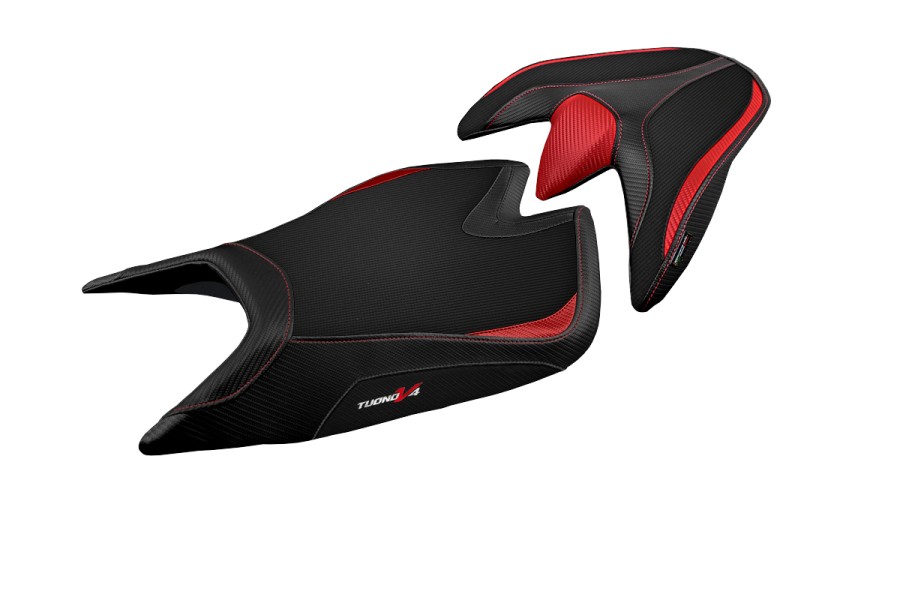 Funda de asiento compatible - Aprilia Tuono V4 2021-2026 - mod Zuera