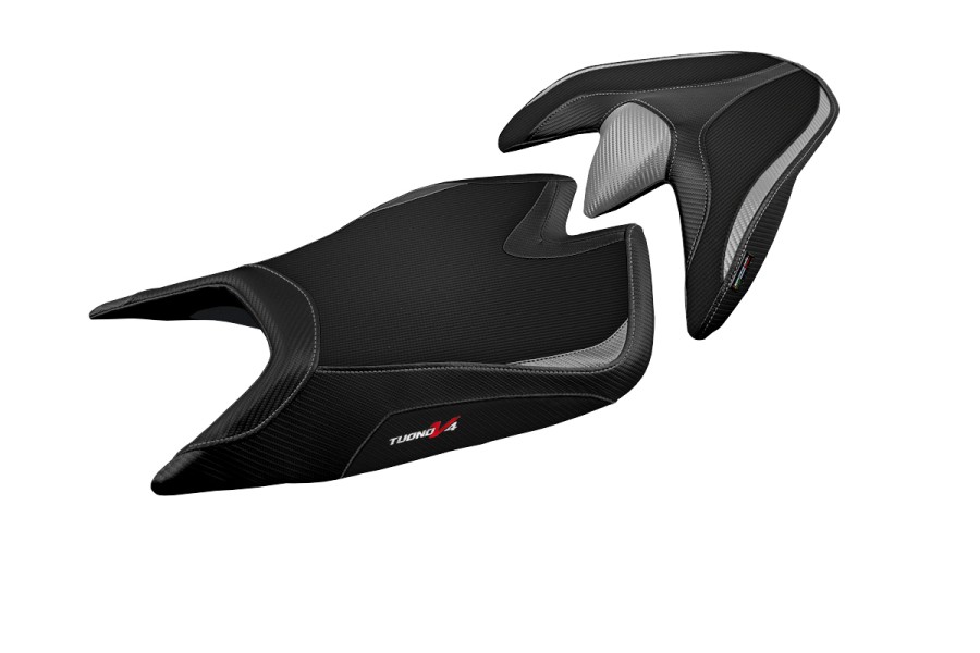 Funda de asiento compatible - Aprilia Tuono V4 2021-2026 - mod Zuera
