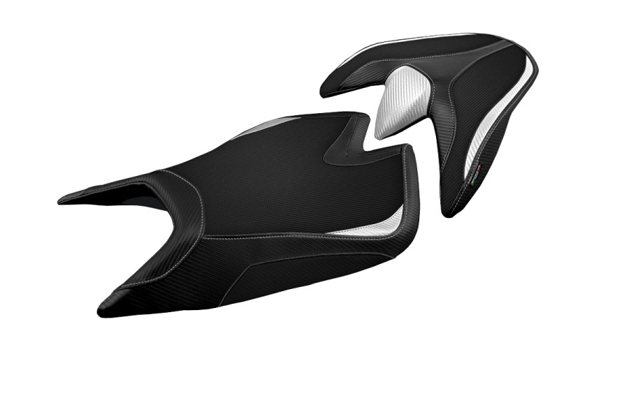 Housse de selle compatible - Aprilia Tuono V4 2021-2026 - mod Zuera