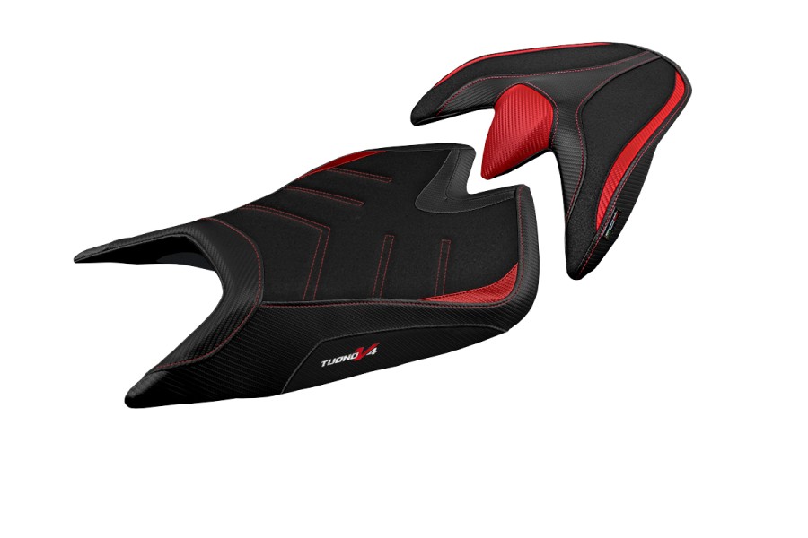 Seat cover compatible - Aprilia Tuono V4 2021-2026 - mod Zuera Ultragrip