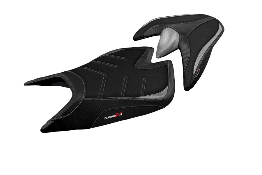 Sitzbezug kompatibel - Aprilia Tuono V4 2021-2026 - mod Zuera Ultragrip