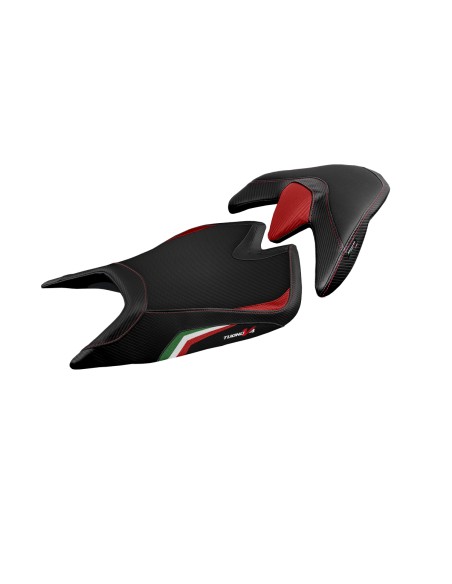 Housse de selle compatible - Aprilia Tuono V4 2021-2025 - mod Zuera Special Color Comfort System