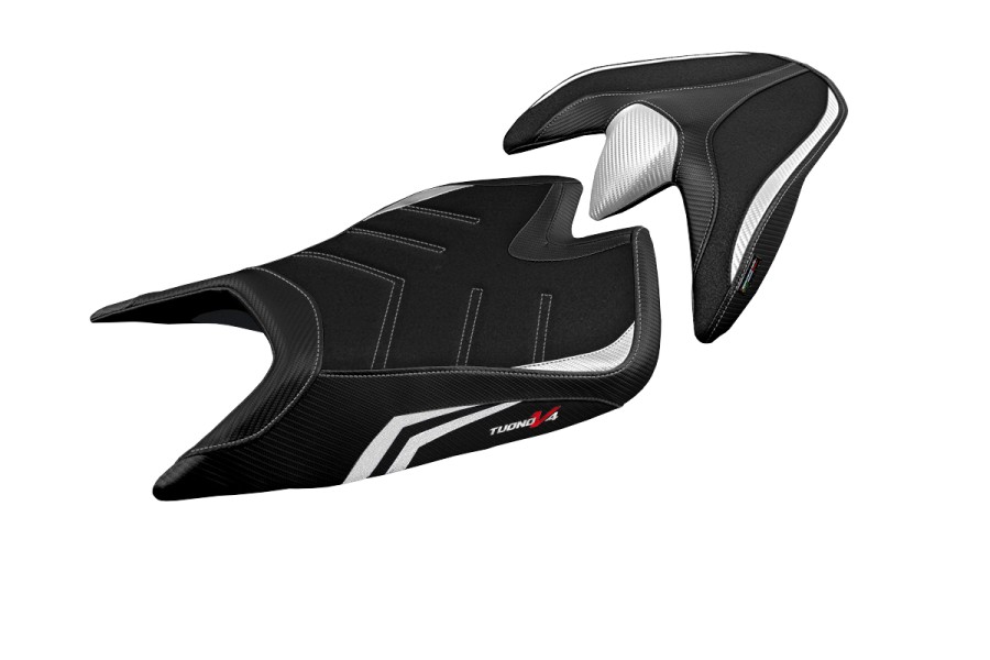 Housse de selle compatible - Aprilia Tuono V4 2021-2026 - mod Zuera Special Color Ultragrip