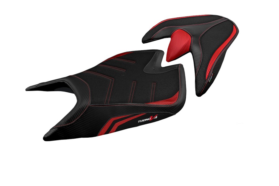 Seat cover compatible - Aprilia Tuono V4 2021-2026 - mod Zuera Special Color Ultragrip