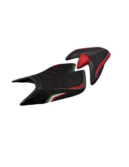 Funda de asiento compatible - Aprilia Tuono V4 2021-2025 - mod Zuera Special Color Ultragrip