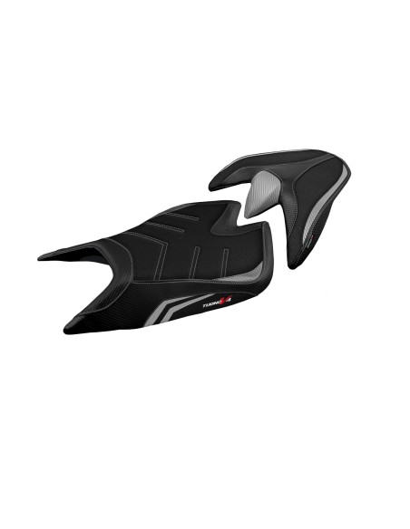Funda de asiento compatible - Aprilia Tuono V4 2021-2025 - mod Zuera Special Color Ultragrip