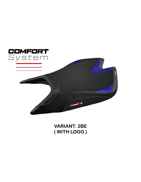 Funda de asiento compatible - Aprilia Tuono V4 Factory 2021-2025 - mod Nashua Comfort System