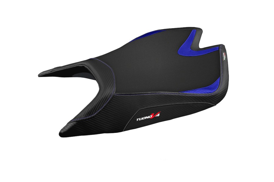 Housse de selle compatible - Aprilia Tuono V4 Factory 2021-2026 - mod Nashua Comfort System