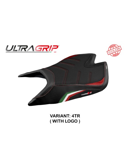 Housse de selle compatible - Aprilia Tuono V4 Factory 2021-2025 - mod Nashua Special Color Ultragrip