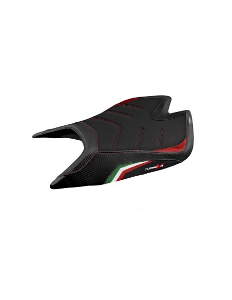 Funda de asiento compatible - Aprilia Tuono V4 Factory 2021-2025 - mod Nashua Special Color Ultragrip