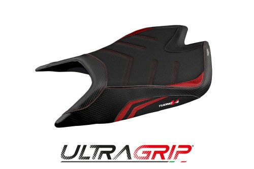 Funda de asiento compatible - Aprilia Tuono V4 Factory 2021-2025 - mod Nashua Special Color Ultragrip