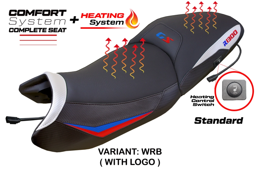 Selle Complète compatible - BMW R 1300 GS 2023-2026 - mod Dorfen Heating Comfort System - Standard