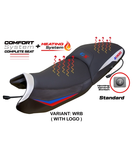 Komplette Sitzbank kompatibel - BMW R 1300 GS 2023-2026 - mod Dorfen Heating Comfort System - Standard