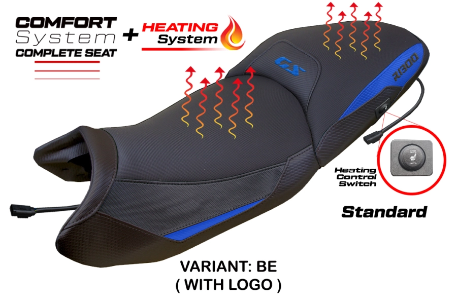 Sella completa compatibile - BMW R 1300 GS 2023-2026 - mod Dorfen Heating Comfort System - Standard