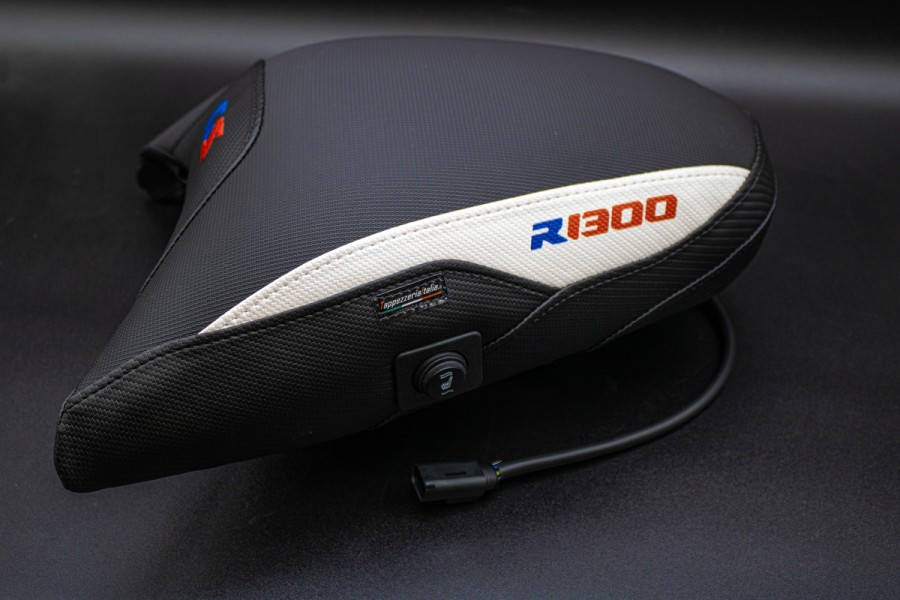 Sella completa compatibile - BMW R 1300 GS 2023-2026 - mod Dorfen Heating Comfort System - Rialzata