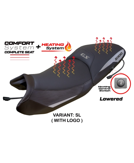Sella completa compatibile - BMW R 1300 GS 2023-2026 - mod Dorfen Heating Comfort System - Ribassata