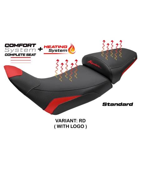 Complete seat compatible - Honda Africa Twin 1100 2020-2026 - mod Asmara Heating Comfort System - Standard