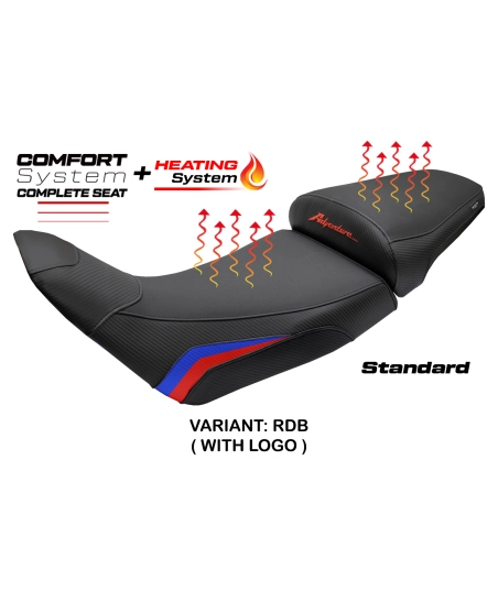 Asiento completo compatible - Honda Africa Twin 1100 2020-2026 - mod Asmara Heating Comfort System - Standard