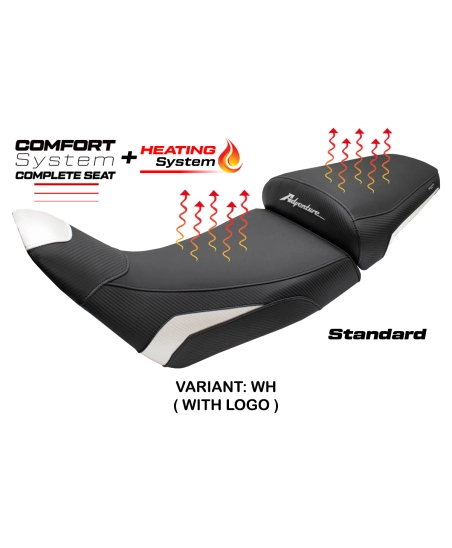 Sella completa compatibile - Honda Africa Twin 1100 2020-2026 - mod Asmara Heating Comfort System - Standard