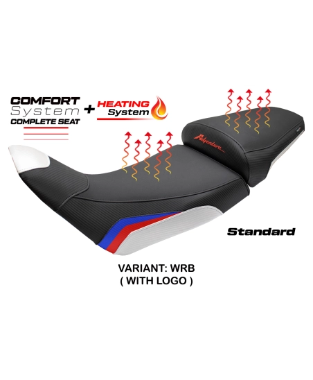 Complete seat compatible - Honda Africa Twin 1100 2020-2026 - mod Asmara Heating Comfort System - Standard