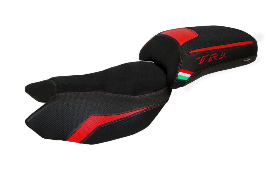 Housse de selle compatible - Benelli TRK 502 2017-2026 - mod Merida Ultragrip