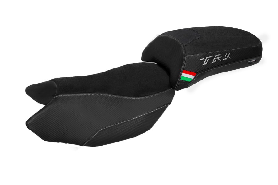 Housse de selle compatible - Benelli TRK 502 2017-2026 - mod Merida Ultragrip