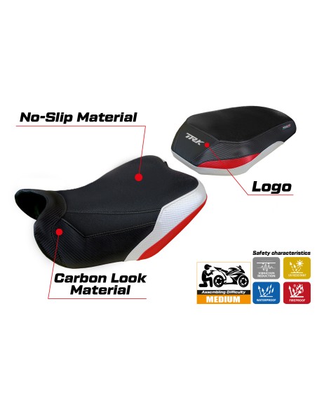 Funda de asiento compatible - Benelli TRK 702 2023-2025 - mod Taisha