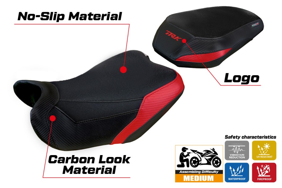 Funda de asiento compatible - Benelli TRK 702 2023-2026 - mod Taisha