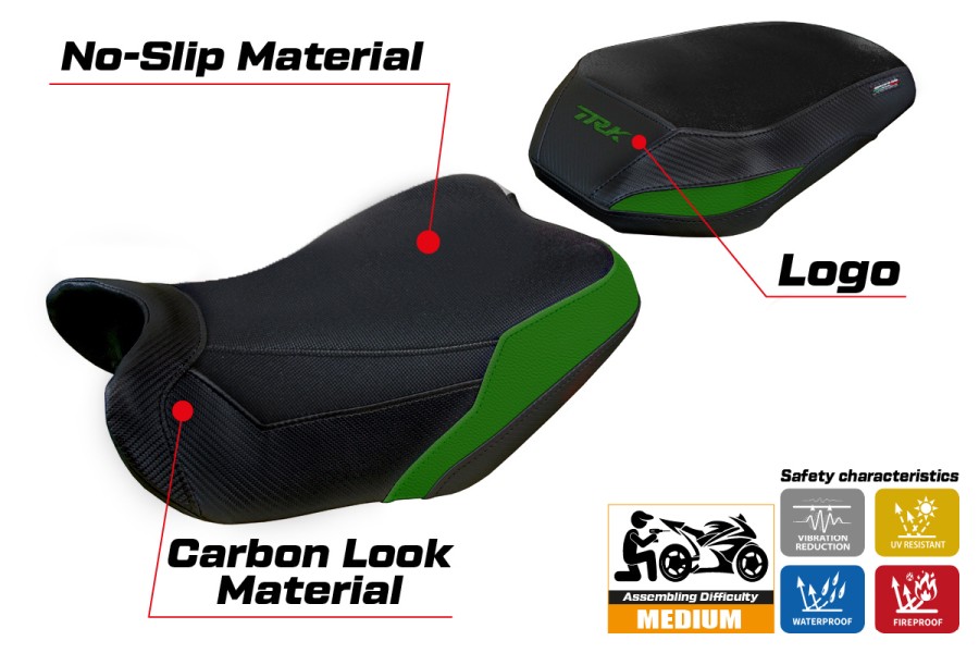 Housse de selle compatible - Benelli TRK 702 2023-2026 - mod Taisha