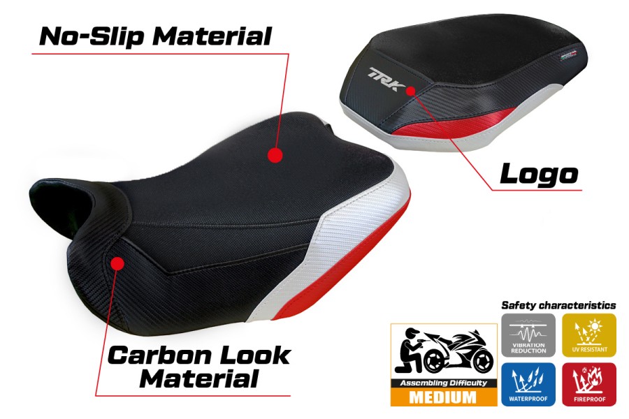 Housse de selle compatible - Benelli TRK 702 2023-2026 - mod Taisha Comfort System