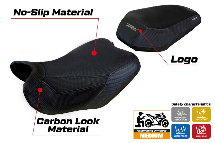 Sitzbezug kompatibel - Benelli TRK 702 2023-2026 - mod Taisha Comfort System