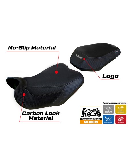 Seat cover compatible - Benelli TRK 702 2023-2025 - mod Taisha Comfort System