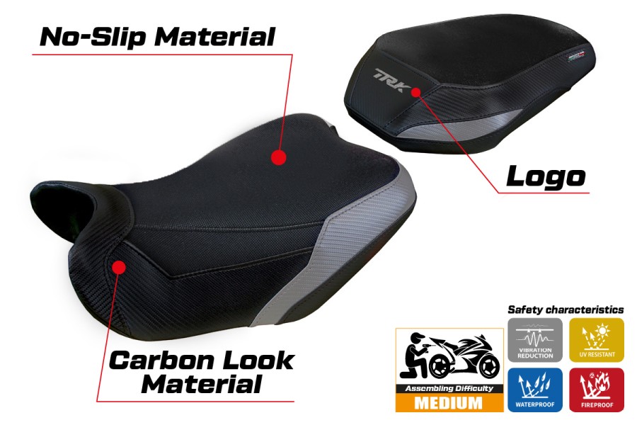 Rivestimento sella compatibile - Benelli TRK 702 2023-2026 - mod Taisha Comfort System