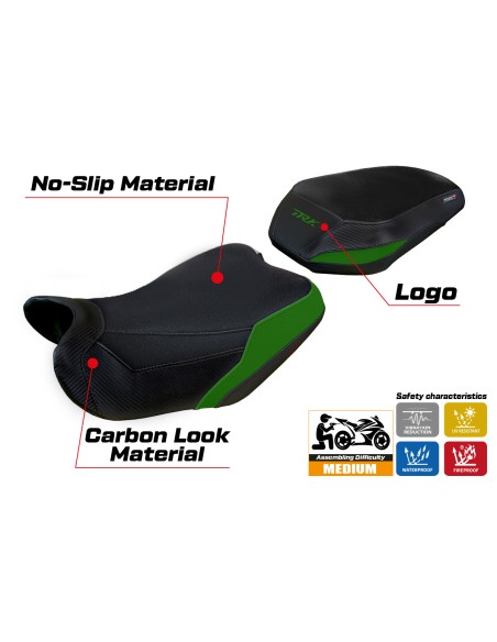 Rivestimento sella compatibile - Benelli TRK 702 2023-2025 - mod Taisha Comfort System