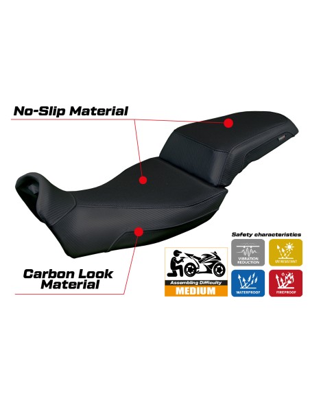 Seat cover compatible - Voge Valico 625 DSX 2025-2026 - mod Xian