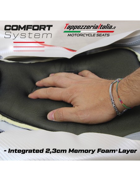Rivestimento sella compatibile - Voge Valico 625 DSX 2025-2026 - mod Xian Comfort System