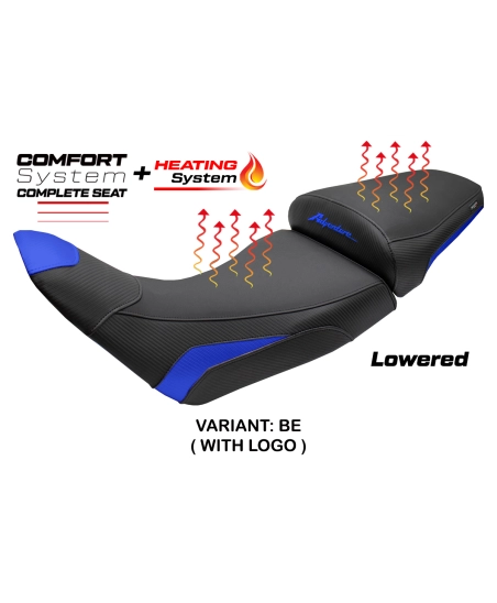 Komplette Sitzbank kompatibel - Honda Africa Twin 1100 2020-2026 - mod Asmara Heating Comfort System - Gesenkt