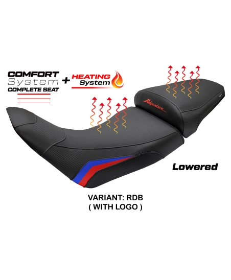 Sella completa compatibile - Honda Africa Twin 1100 2020-2026 - mod Asmara Heating Comfort System - Ribassata