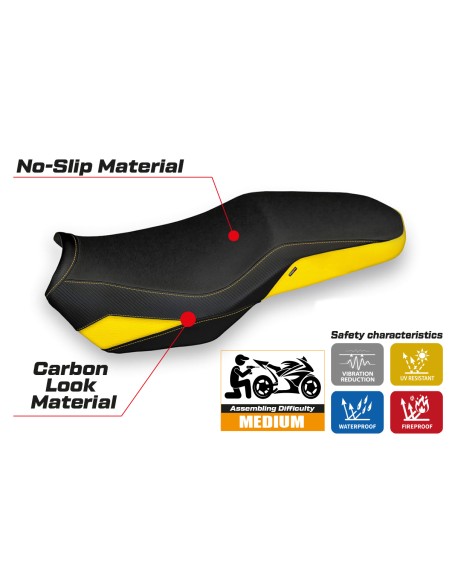 Sitzbezug kompatibel - BMW F 750-800-850 GS 2018-2025 - mod Nyala Comfort System