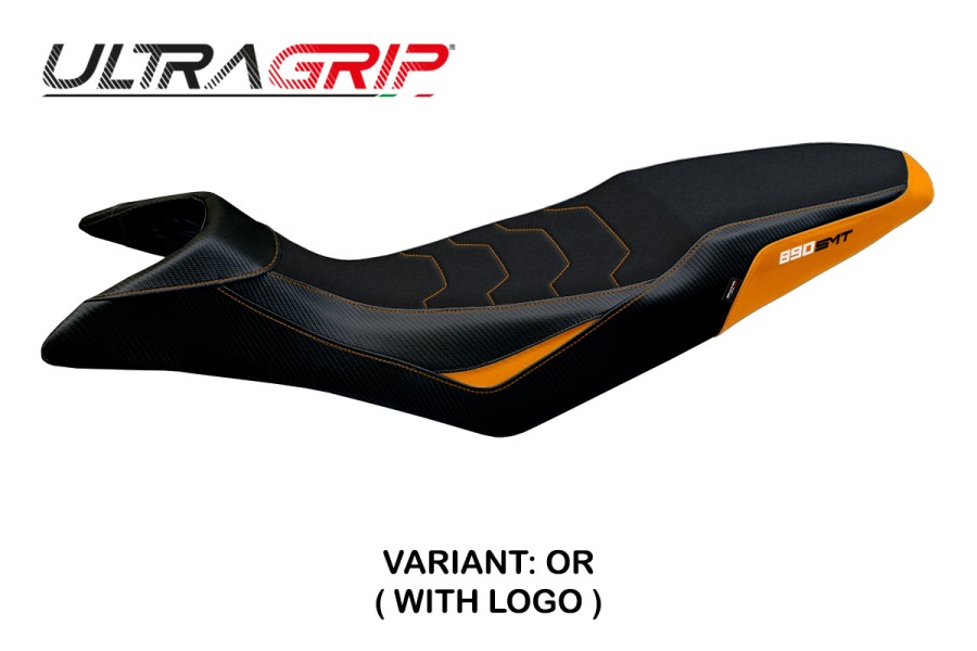 Seat cover compatible - KTM 890 SMT 2023-2026 - mod Karma Ultragrip