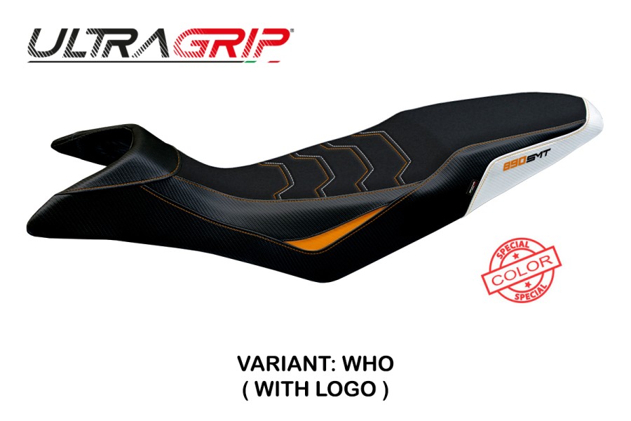 Seat cover compatible - KTM 890 SMT 2023-2026 - mod Karma Ultragrip