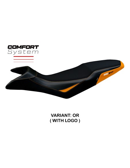 Rivestimento sella compatibile - KTM 890 SMT 2023-2026 - mod Karma Comfort System