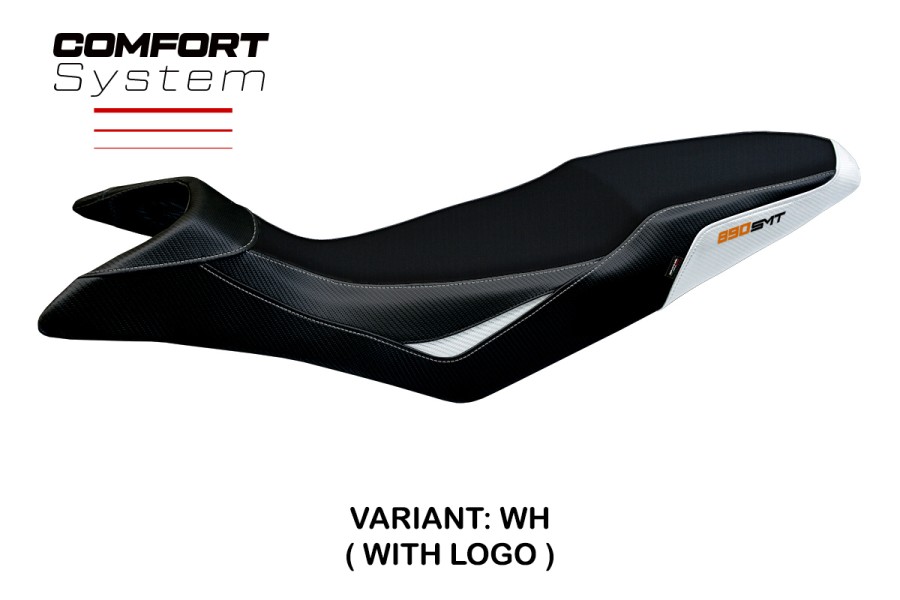 Housse de selle compatible - KTM 890 SMT 2023-2026 - mod Karma Comfort System