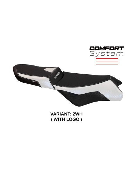Funda de asiento compatible BMW K 1300 GT (09-11) modelo Anapa 1 comfort system