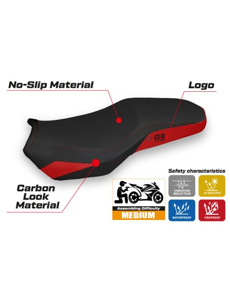 Sitzbezug kompatibel - BMW F 750-800-850 GS 2018-2025 - mod Marsh 3