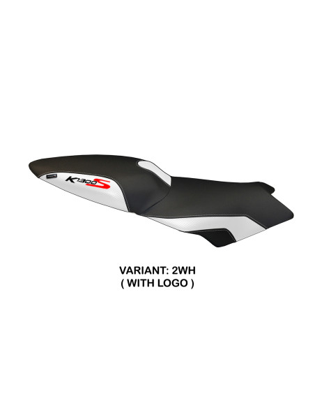 Housse de selle compatible BMW K 1300 S (09-16) modèle Lariano 2